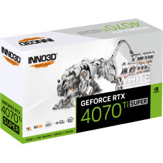 INNO3D GeForce RTX 4070 Ti Super Twin X2 OC White 16GB Graphic Card