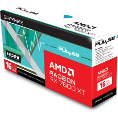 Sapphire Radeon RX 7600 XT PULSE 16GB Graphic Card
