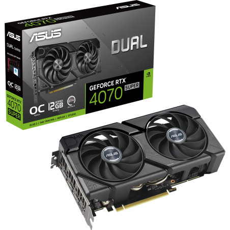 ASUS Dual GeForce RTX 4070 SUPER EVO OC Edition 12GB Graphics Card