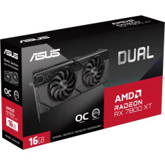 Asus Dual Radeon RX 7800 XT OC Edition 16GB GDDR6 Graphic Card