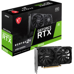 MSI GeForce RTX 3050 VENTUS 2X 6GB OC Graphic Card