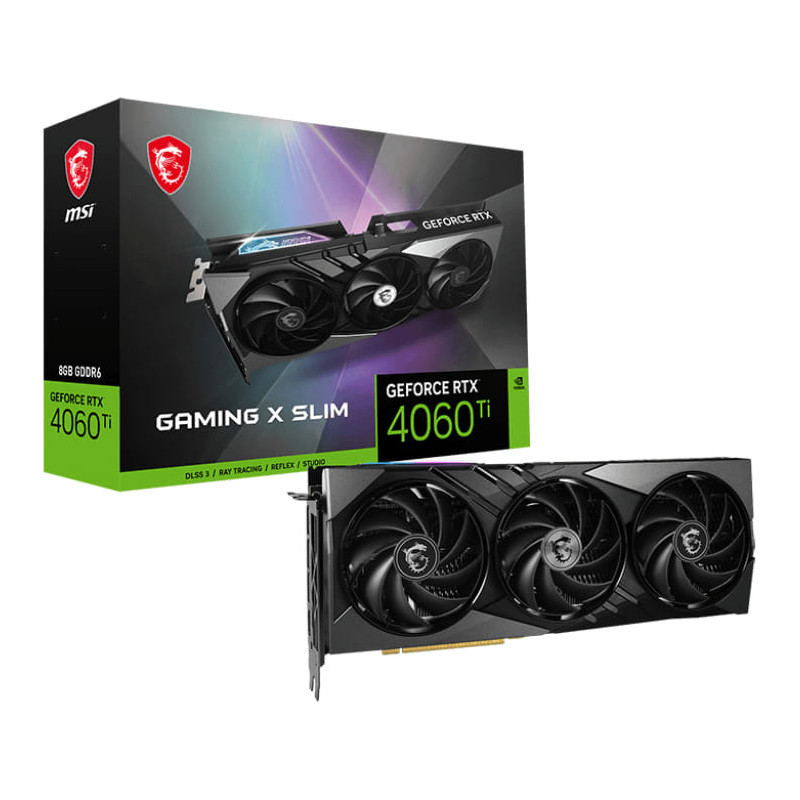 MSI GeForce RTX 4060 Ti GAMING SLIM 8G Graphic Card