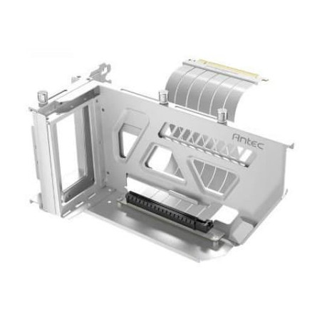 Antec GPU Bracket and PCI-E 4.0 Riser Cable - White
