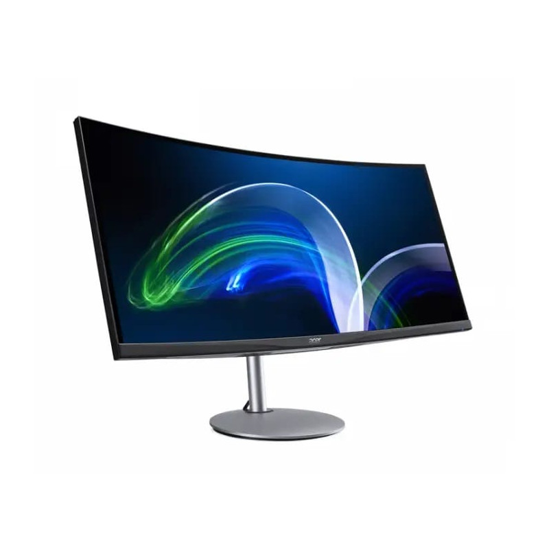 (Manufacturer Refurbished) Acer CB342CUR 34" QHD Ultrawide IPS 1ms 75Hz FreeSync Curved Height Adjustable Monitor