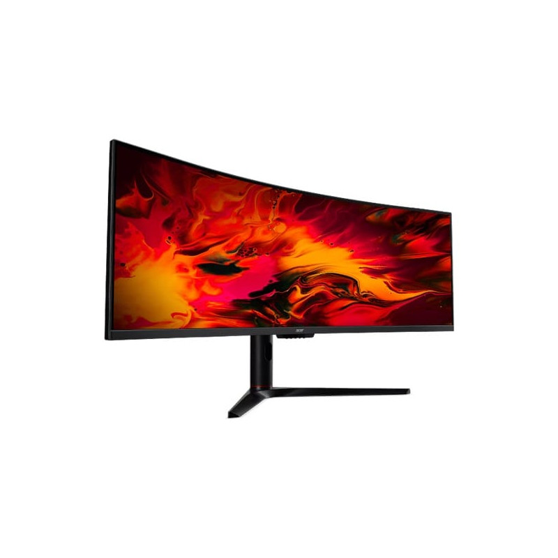 (Manufacturer Refurbished) Acer Nitro EI491CUR S 49" DQHD 120Hz FreeSync Curved HDR400 Height Adjustable Widescreen Monitor