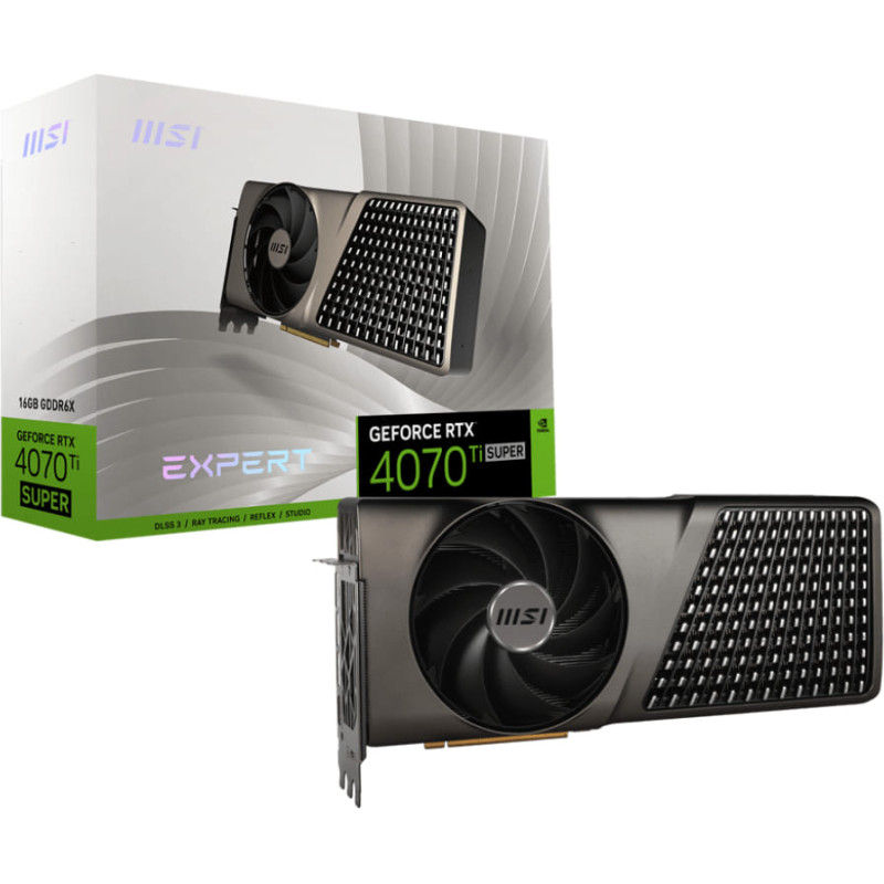 MSI GeForce RTX 4070 Ti Super 16GB Expert Graphic Card