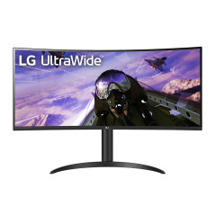 LG 34BP65C-B 34" QHD Ultrawide 1ms 160Hz FreeSync Curved Monitor