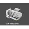 Antec Adjustable Vertical GPU Bracket/PCIE 4.0 Riser Cable - White