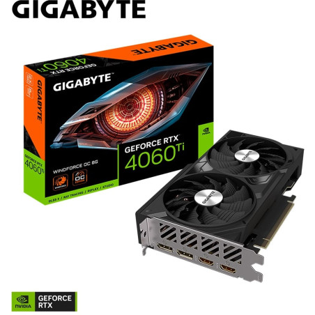 Gigabyte GeForce RTX 4060 TI WINDFORCE OC V2 8GB Graphic Card