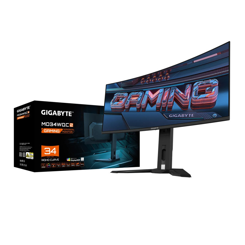 Gigabyte 34" WQHD OLED 0.03ms 240Hz Curved HDR Monitor