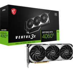 MSI Ventus GeForce RTX 4060 TI 3X E 8GB OC Edition Graphic Card