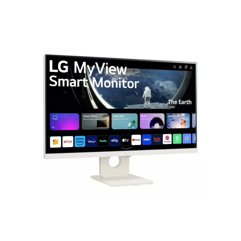 LG 25SR50F-W 24.5" FHD IPS LED Smart Monitor With webOS