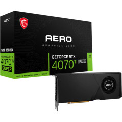MSI GeForce RTX 4070 Ti SUPER 16GB AERO Graphic Card