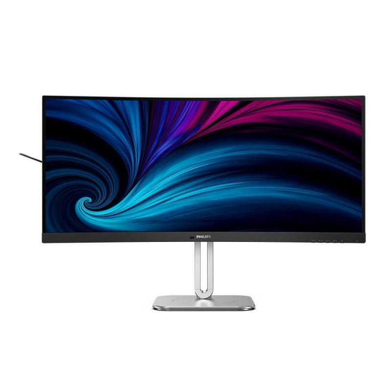 Philips 34B2U5600C 34" WQHD 120Hz USB-C Curved Height Adjustable Business Monitor