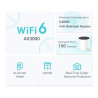 TP-Link Deco X55 AX3000 Whole Home Mesh Wi-Fi 6 System - 3 Pack