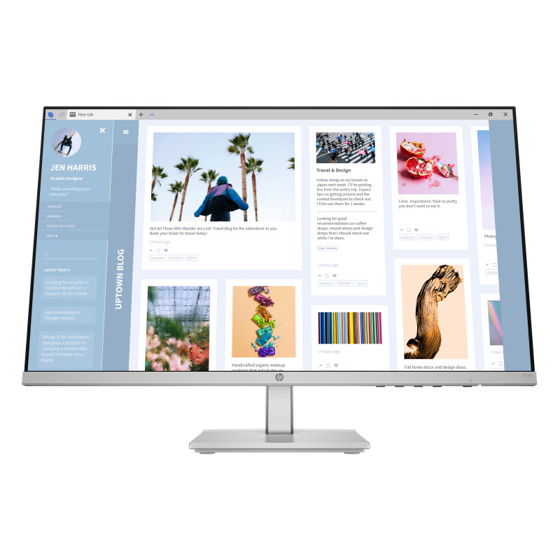 HP Series 5 524SH 23.8" FHD Height Adjustable Eye Ease Monitor
