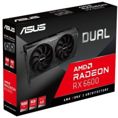 ASUS Dual Radeon RX 6600 V3 8GB GDDR6 Graphics Card