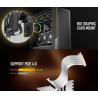 Antec Adjustable Vertical Bracket With 200mm Riser Cable - White