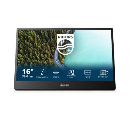Philips 16B1P3302 16" FHD IPS USB-C Portable Monitor