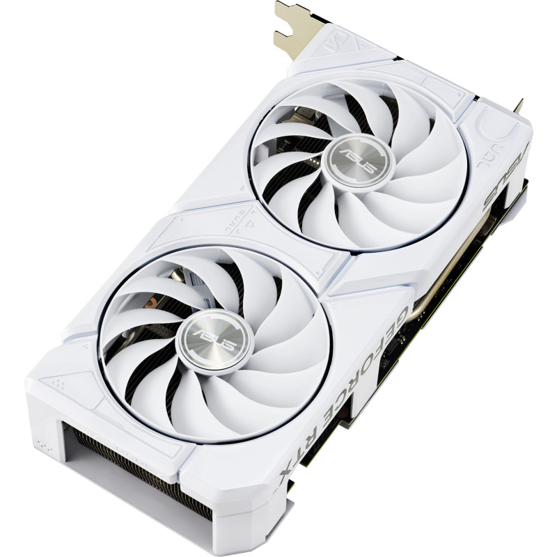 ASUS DUAL GeForce RTX 4070 Super 12G OC EVO White Graphics Card
