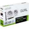 ASUS DUAL GeForce RTX 4070 Super 12G OC EVO White Graphics Card