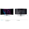 Acer X34X 34" UWQHD OLED 0.03ms 240Hz Curved Freesync Height Adjustable Monitor