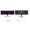Acer X49X 49" DQHD OLED 0.03ms 240Hz Curved FreeSync Height Adjustable Monitor