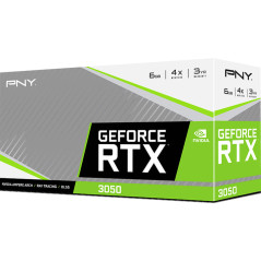 PNY GeForce RTX 3050 6GB GDDR6 VERTO Dual Fan Graphics Card