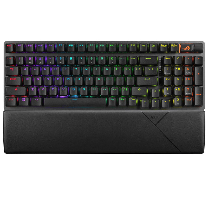 Asus ROG Falchion ACE HFX 65% Analog Gaming Keyboard - Pre-Lubed ROG HFX Magnetic Switch - PBT Keycaps, 8000Hz Pulling Rate, Cov