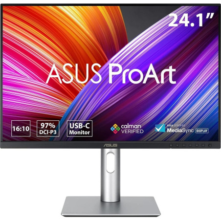 (Ex-Demo) ASUS ProArt PA248CRV 24" IPS 75Hz USB-C Power Delivery HDR-10 Professional Monitor