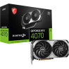MSI GeForce RTX 4070 VENTUS 2X E1 12G OC Graphics Card