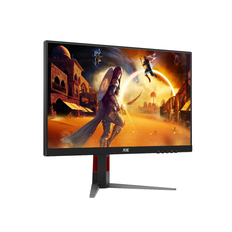 (Manufacturer Refurbished) AOC Q27G4 27" QHD IPS 1ms 180Hz G-Sync Compatible Height Adjustable HDR400 Monitor