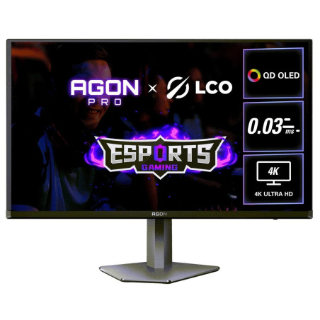 AOC AGON AG326UD 31.5" 4K UHD QD-OLED 0.03ms 165Hz Height Adjustable Adaptive Sync Monitor