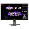 AOC AGON AG326UD 31.5" 4K UHD QD-OLED 0.03ms 165Hz Height Adjustable Adaptive Sync Monitor