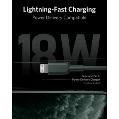 Anker 321 USB-C to Lightning Cable 1.8M - Black