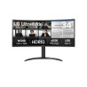 LG 34WR55QK-B 34" QHD 100Hz USB-C Monitor