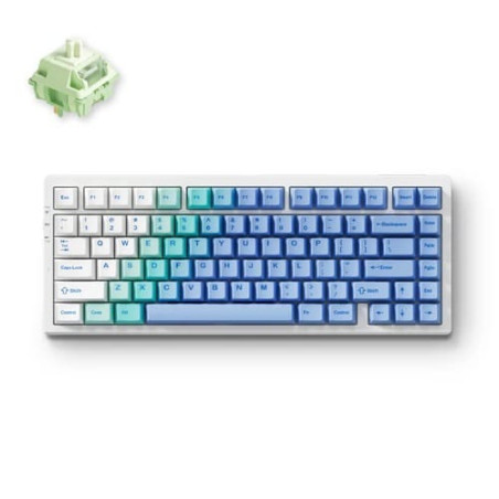 MCHOSE G75 Pro Gasket Mechanical Keyboard - Snow Matcha Latte Switch