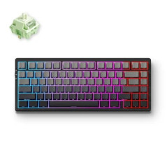 MCHOSE G75 Pro Gasket Mechanical Keyboard - Black Matcha Latte Switch