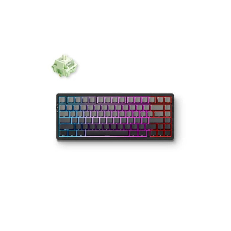 MCHOSE G75 Pro Gasket Mechanical Keyboard - Black Matcha Latte Switch