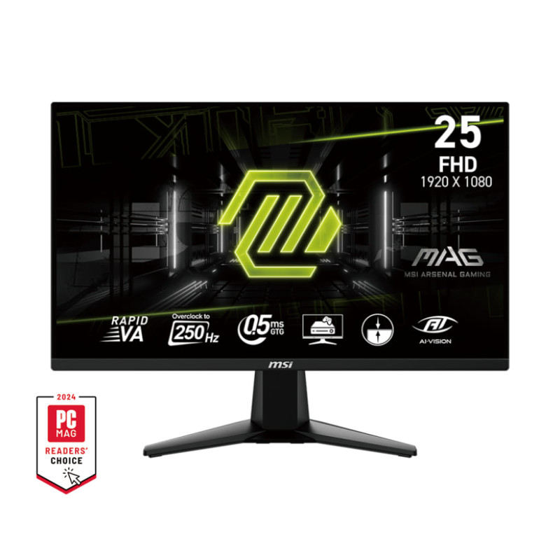 MSI MAG 255XFV 24.5" FHD 0.5ms 250Hz Monitor