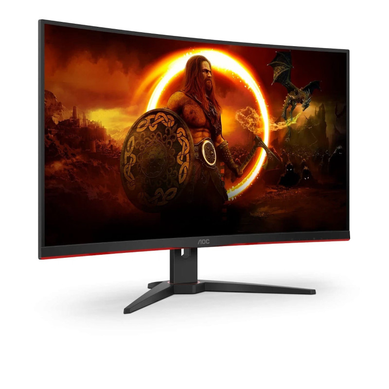 (Manufacturer Refurbished) AOC C32G2ZE 31.5" FHD 0.5ms 240Hz FreeSync Curved Monitor