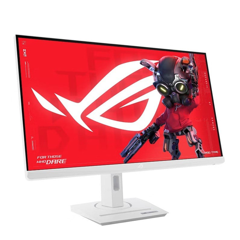 (Ex-Demo) Asus XG27UCG-W 27" 4K Fast IPS Dual Mode (4K UHD 160Hz / FHD 320Hz) 1ms USB-C DP Alt ELMB Sync HDR400 G-Sync Compatibl
