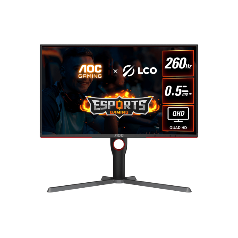 AOC Q27G3ZN 27" QHD IPS 0.5ms 260Hz Adaptive Sync Monitor