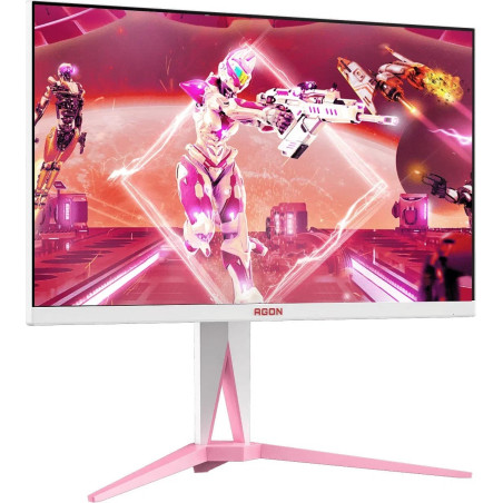 (Ex-Demo) AOC AGON AG275QXR 27" IPS QHD 1ms 170Hz HDR400 Height Adjustable Monitor - Pink Edition