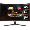 (Ex-Demo) AOC CQ32G3SE 31.5" 2K 1ms 165Hz FreeSync Premium Curved 1000R HDR Ready Monitor