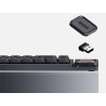 IQUNIX Magi65 Pro Low Profile Aluminum Wireless Shadow Black Mechanical Keyboard - Gold Red Switch