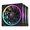 DeepCool FL12 3-in-1 ARGB Ring 120mm PWM Case Fan - Black 3-Pack