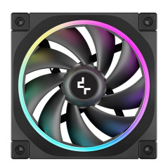 DeepCool FL12 3-in-1 ARGB Ring 120mm PWM Case Fan - Black 3-Pack