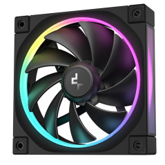 DeepCool FL12 3-in-1 ARGB Ring 120mm PWM Case Fan - Black 3-Pack