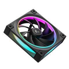 DeepCool FL12 3-in-1 ARGB Ring 120mm PWM Case Fan - Black 3-Pack